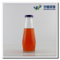 300ml Glass Juice Bottle Glass Beverage Bottle with Metal Lids